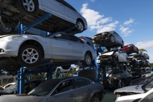 sloopauto's worden opgehaald